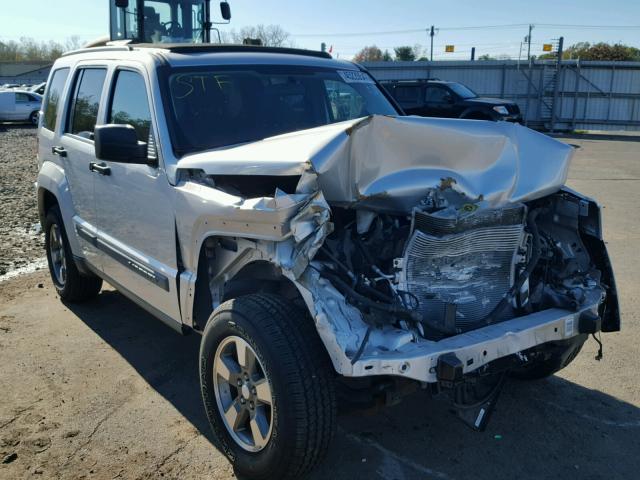 1J8GN28K79W503223 - 2009 JEEP LIBERTY SILVER photo 1