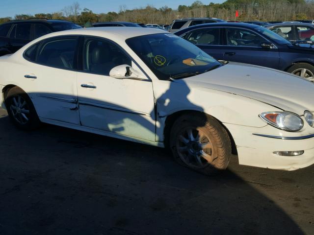 2G4WD582891251654 - 2009 BUICK LACROSSE C WHITE photo 9