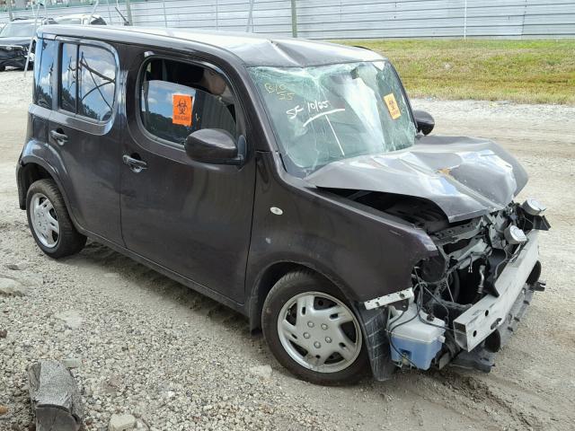 JN8AZ2KRXAT165267 - 2010 NISSAN CUBE BURGUNDY photo 1