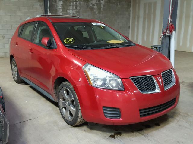 5Y2SP6E06AZ403266 - 2010 PONTIAC VIBE RED photo 1