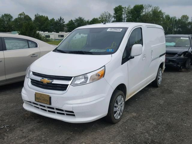 3N63M0YN3HK692483 - 2017 CHEVROLET CITY EXPRE WHITE photo 2