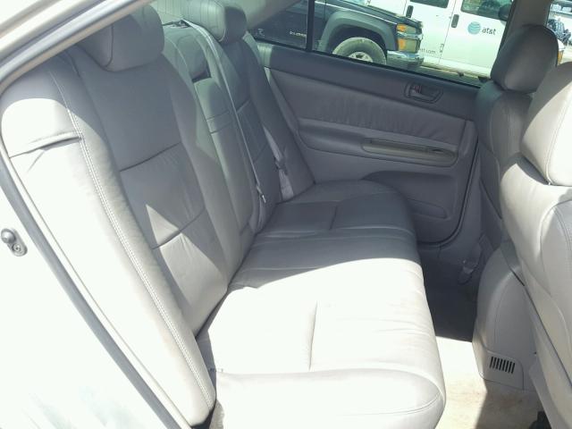 4T1BE32K53U208555 - 2003 TOYOTA CAMRY LE ვერცხლისფერი ფოტო 6