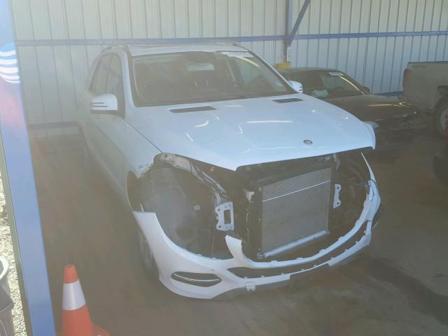 4JGDA5HB3GA811499 - 2016 MERCEDES-BENZ GLE 350 4M WHITE photo 1