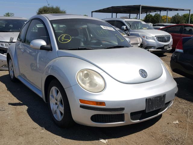 3VWRG31C07M509250 - 2007 VOLKSWAGEN NEW BEETLE SILVER photo 1