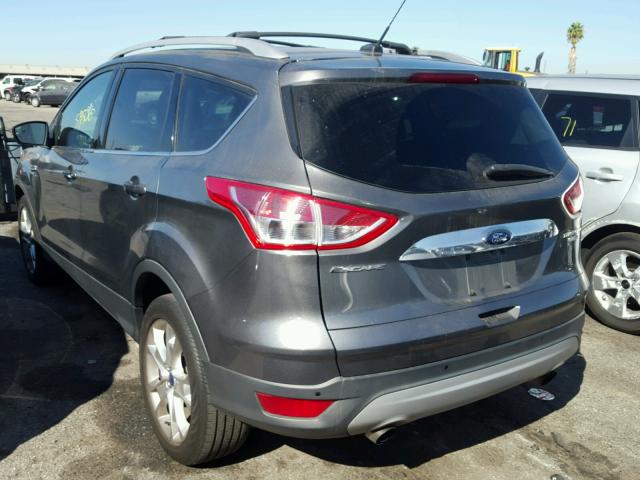 1FMCU9J95EUD80676 - 2014 FORD ESCAPE TIT GRAY photo 3