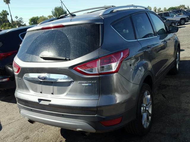 1FMCU9J95EUD80676 - 2014 FORD ESCAPE TIT GRAY photo 4