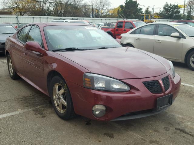2G2WS522X41331134 - 2004 PONTIAC GRAND PRIX Շագանակագույն լուսանկար 1