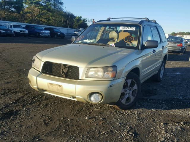 JF1SG65683H756868 - 2003 SUBARU FORESTER GOLD photo 2