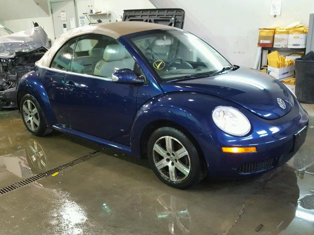 3VWRF31Y36M322579 - 2006 VOLKSWAGEN NEW BEETLE 蓝色 照片 1
