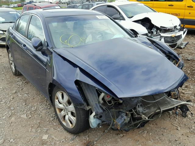 1HGCP26888A064442 - 2008 HONDA ACCORD EXL BLUE photo 1