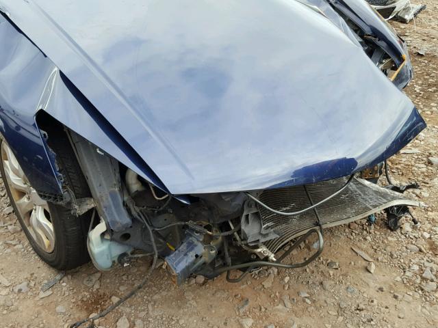 1HGCP26888A064442 - 2008 HONDA ACCORD EXL BLUE photo 9