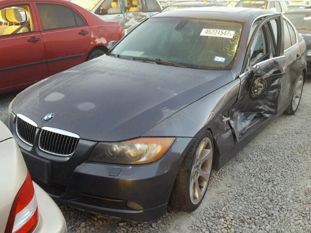 WBAVB33576KR79874 - 2006 BMW 330 I CHARCOAL photo 2