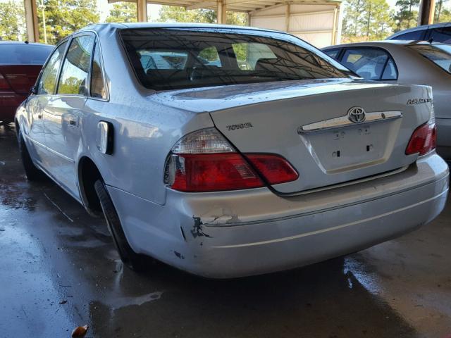 4T1BF28B24U345632 - 2004 TOYOTA AVALON SILVER photo 3