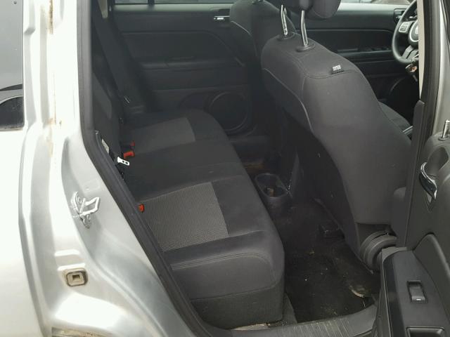 1C4NJDBB8ED593003 - 2014 JEEP COMPASS SP 银色 照片 6