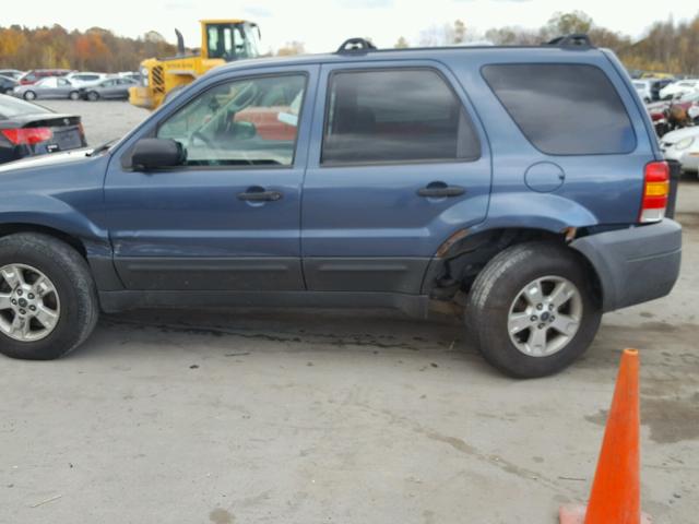 1FMYU93115KA78875 - 2005 FORD ESCAPE XLT BLUE photo 9