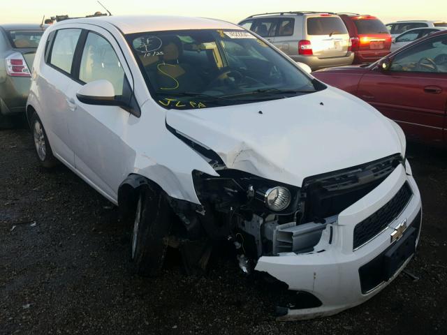 1G1JA6SH3C4163481 - 2012 CHEVROLET SONIC LS 白色 照片 1
