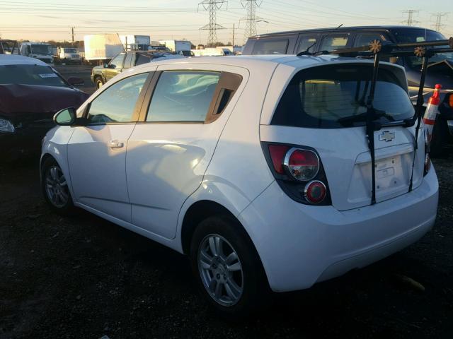 1G1JA6SH3C4163481 - 2012 CHEVROLET SONIC LS 白色 照片 3