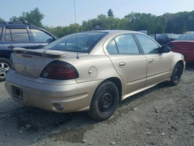 1G2NE52E95M110966 - 2005 PONTIAC GRAND AM S GOLD photo 4