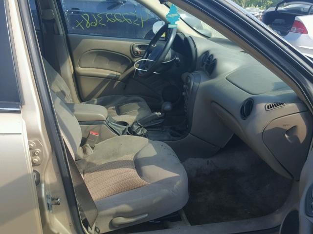 1G2NE52E95M110966 - 2005 PONTIAC GRAND AM S 金色 照片 5