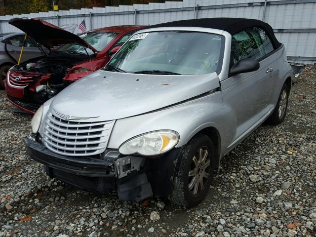 3C3HY55X88T147118 - 2008 CHRYSLER PT CRUISER SILVER photo 2