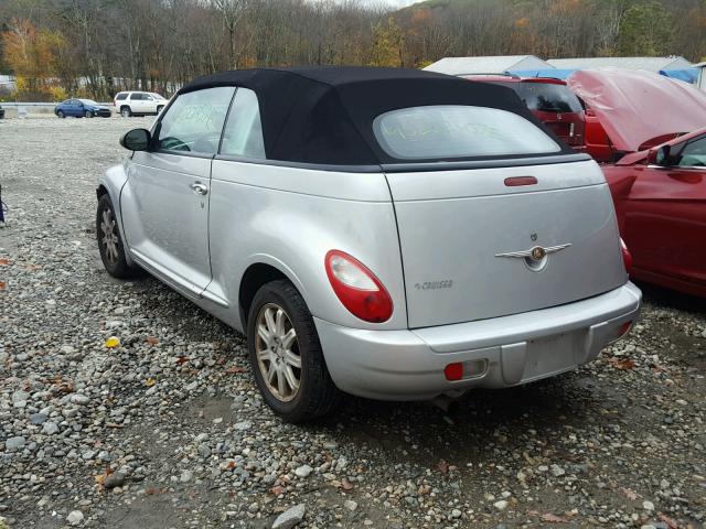 3C3HY55X88T147118 - 2008 CHRYSLER PT CRUISER SILVER photo 3