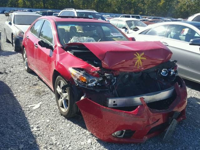 JH4CU2F46DC000336 - 2013 ACURA TSX RED photo 1