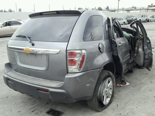 2CNDL63F566196184 - 2006 CHEVROLET EQUINOX LT GRAY photo 4