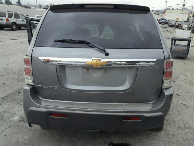 2CNDL63F566196184 - 2006 CHEVROLET EQUINOX LT GRAY photo 9