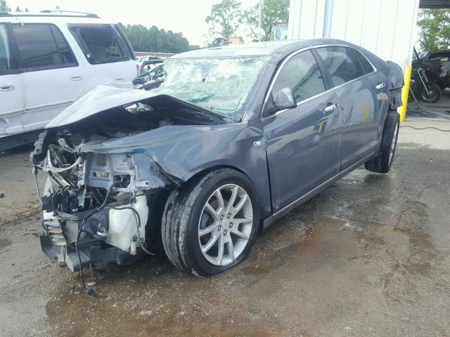 1G1ZK577284205284 - 2008 CHEVROLET MALIBU LTZ 灰色 照片 2