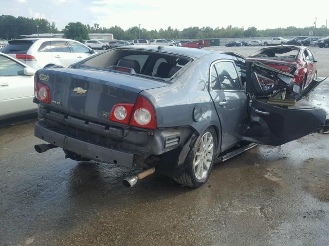 1G1ZK577284205284 - 2008 CHEVROLET MALIBU LTZ 灰色 照片 4