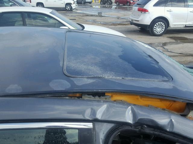 1G1ZK577284205284 - 2008 CHEVROLET MALIBU LTZ 灰色 照片 9