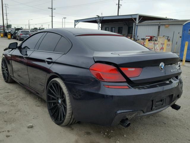 WBA6A0C59ED317545 - 2014 BMW 640 I BLACK photo 3