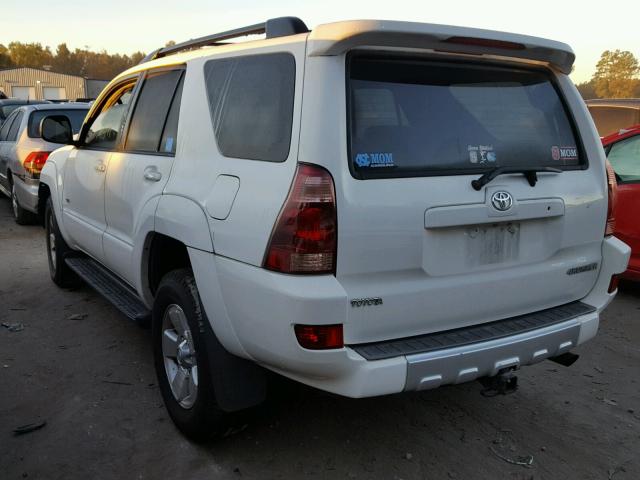 JTEZU14R740036957 - 2004 TOYOTA 4RUNNER SR WHITE photo 3