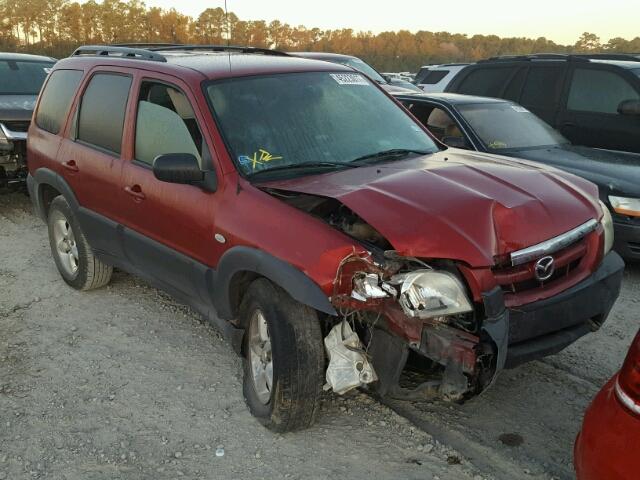 4F2YZ02Z86KM36306 - 2006 MAZDA TRIBUTE RED photo 1