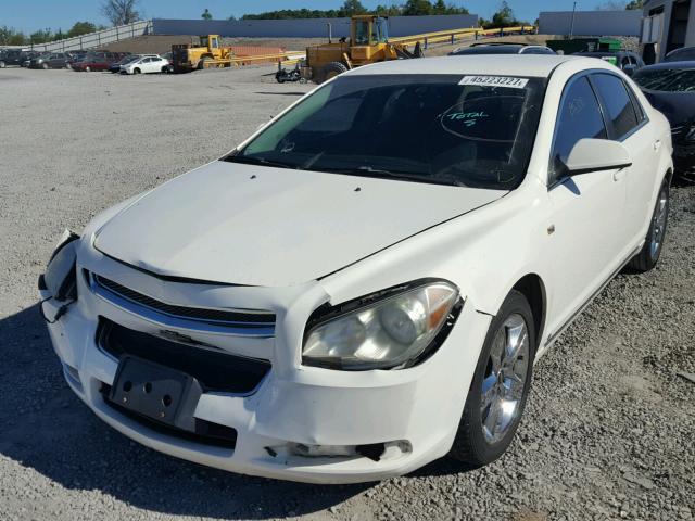 1G1ZH57B08F171840 - 2008 CHEVROLET MALIBU 1LT 白色 照片 2