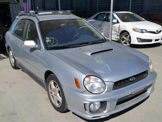 JF1GG29662H825533 - 2002 SUBARU IMPREZA WR SILVER photo 1