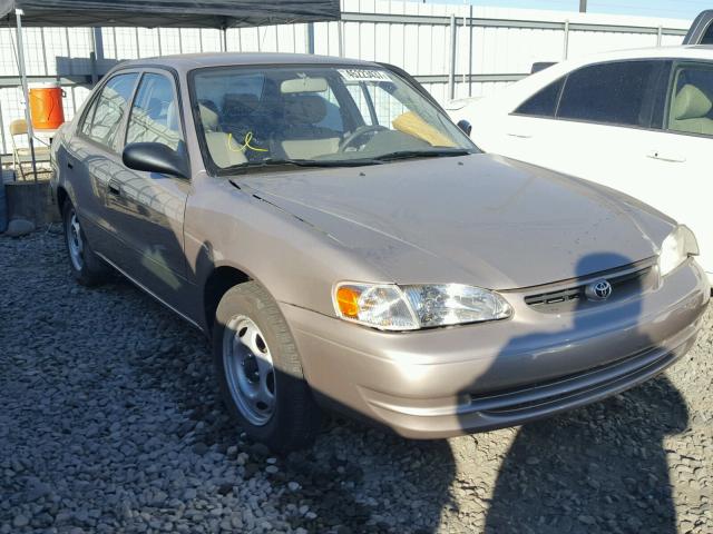 1NXBR12E2YZ397059 - 2000 TOYOTA COROLLA VE TAN photo 1