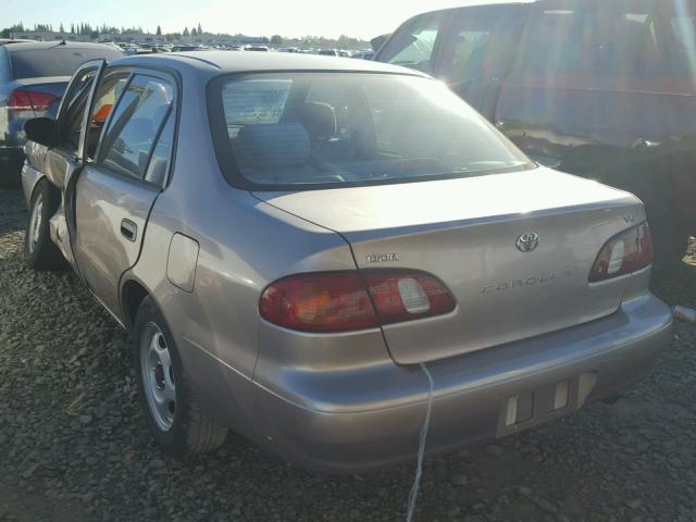 1NXBR12E2YZ397059 - 2000 TOYOTA COROLLA VE TAN photo 3