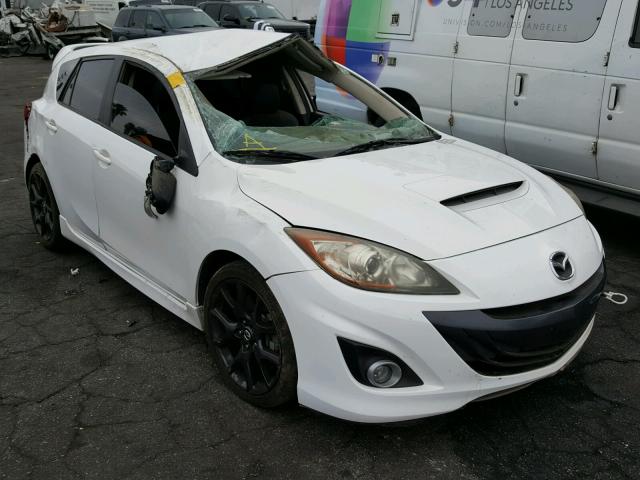 JM1BL1L42D1818642 - 2013 MAZDA SPEED 3 WHITE photo 1