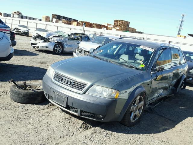 WA1YD64B95N026302 - 2005 AUDI ALLROAD GREEN photo 2