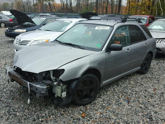 JF1GG61647G819004 - 2007 SUBARU IMPREZA SILVER photo 2