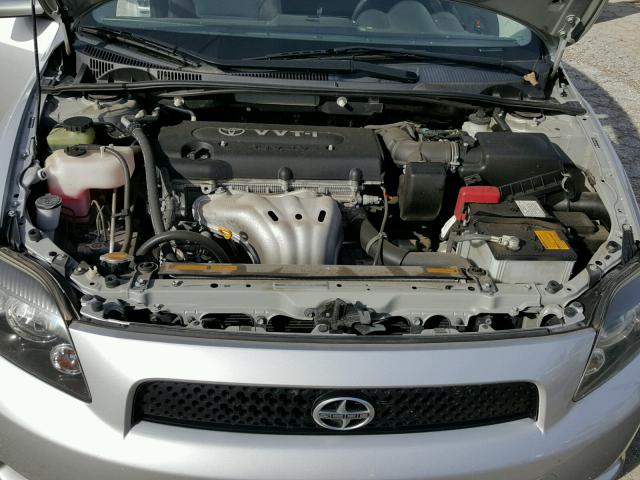 JTKDE3B77A0320151 - 2010 TOYOTA SCION TC 银色 照片 7