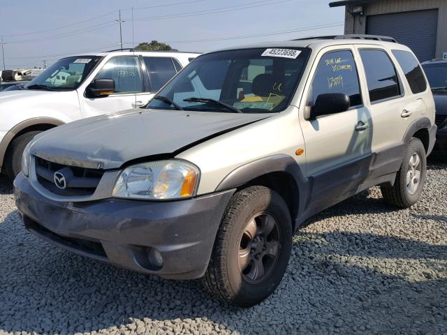 4F2CZ96134KM11295 - 2004 MAZDA TRIBUTE ES 棕色 照片 2