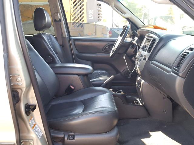 4F2CZ96134KM11295 - 2004 MAZDA TRIBUTE ES 棕色 照片 5