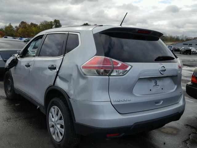 5N1AT2MV1GC813235 - 2016 NISSAN ROGUE S SILVER photo 3