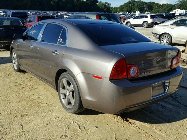 1G1ZC5EU4CF335909 - 2012 CHEVROLET MALIBU 1LT GRAY photo 3