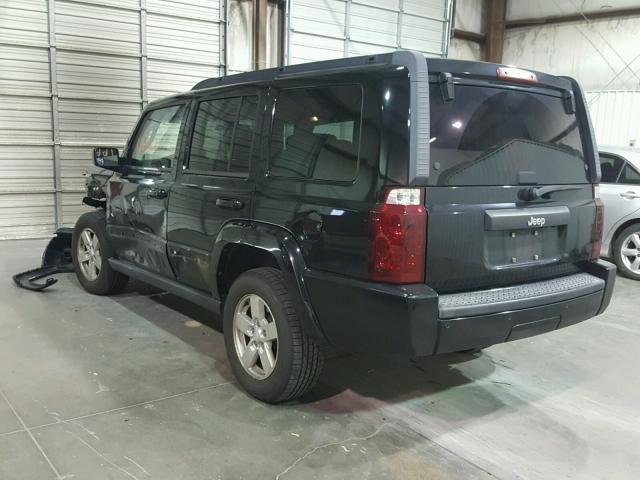 1J8HH48K47C577950 - 2007 JEEP COMMANDER 黑色 照片 3