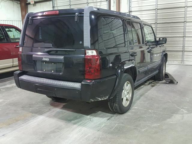 1J8HH48K47C577950 - 2007 JEEP COMMANDER 黑色 照片 4