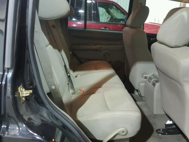 1J8HH48K47C577950 - 2007 JEEP COMMANDER 黑色 照片 6