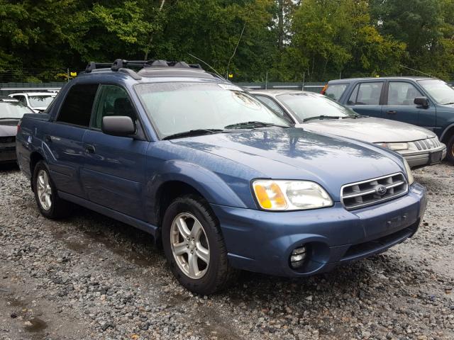 4S4BT62C066102653 - 2006 SUBARU BAJA SPORT BLUE photo 1